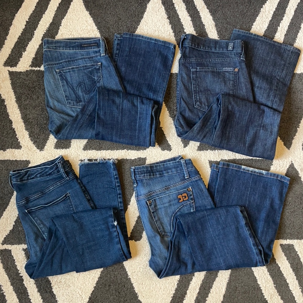 Tall Girl Premium Jean Bundle (COH, 7, Joes) sz 29